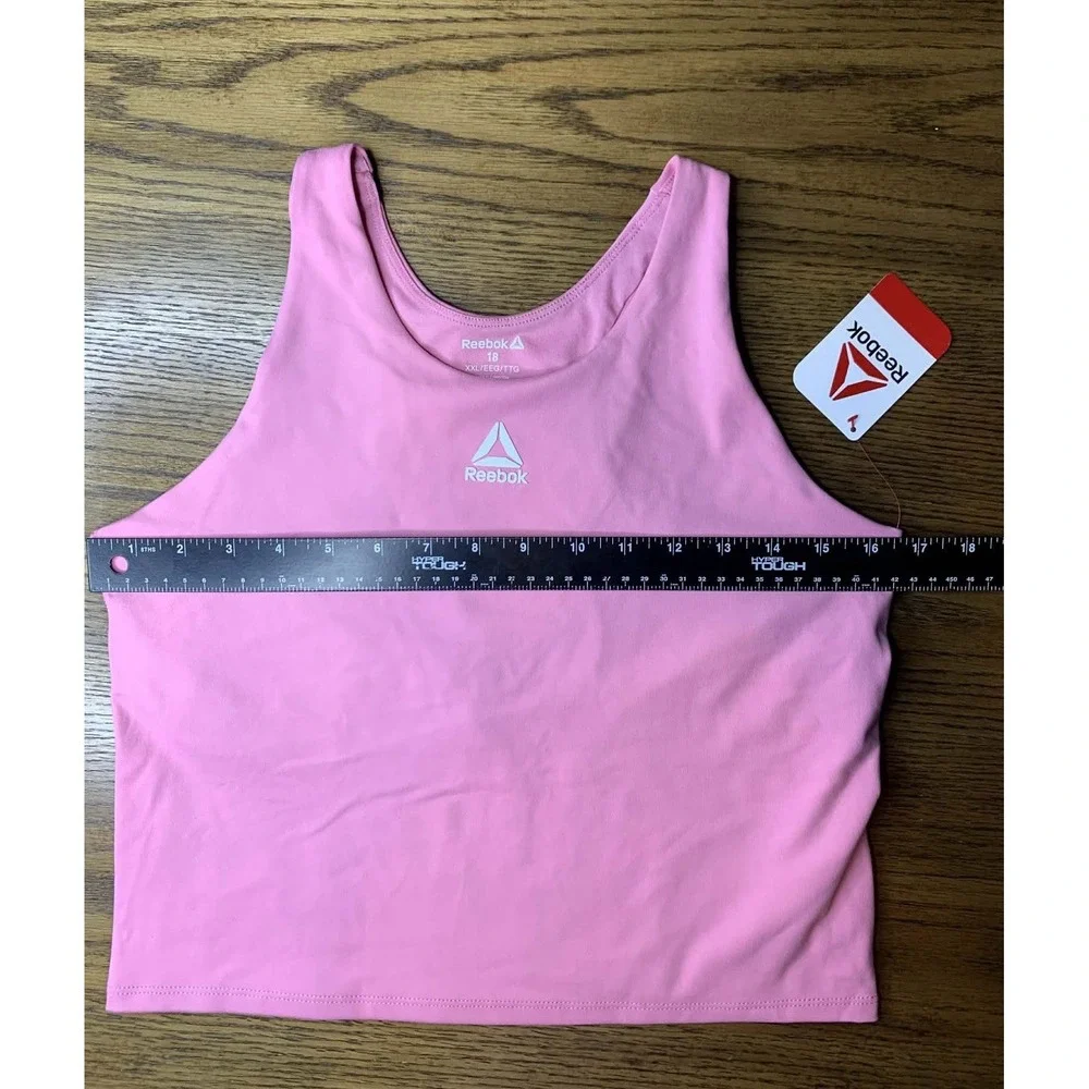 Reebok Girls Training Active Tank Top and Layered Shorts 2-Piece Set NWT